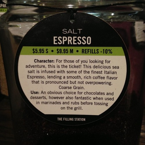 Espresso Brava Sea Salt - Fusion ® photo credit :GSERVO