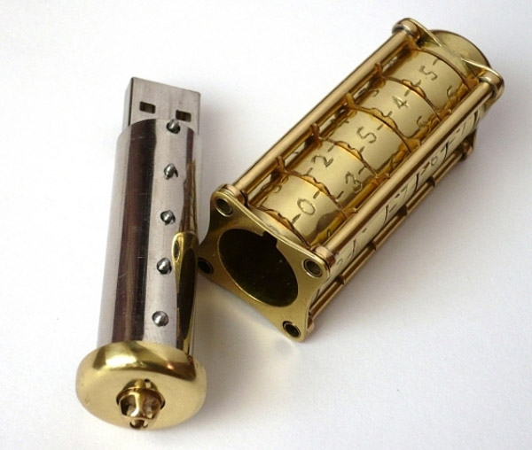 USB drive with a Combo Lock ⋆ The CaffiNation