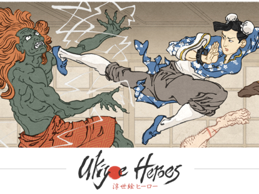 Ukiyo-e Heroes: Game Inspired Art