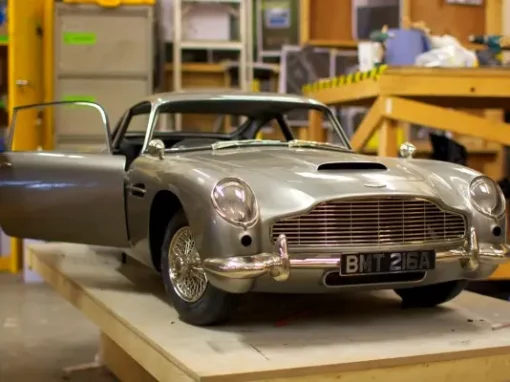 3D-Printed Aston Martin Stars in Skyfall