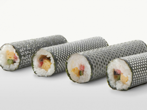 Laser Cut Sushi, Designer Nori