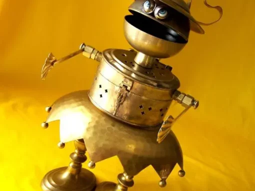 Scrap turned into robots