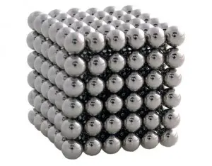 Buckyballs goes Cube.