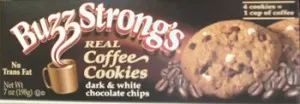CaffiNation Reviews: BuzzStrong’s Real Coffee Cookies