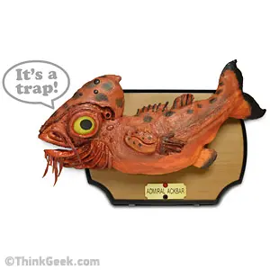 Star Wars Admiral Ackbar Singing Bass