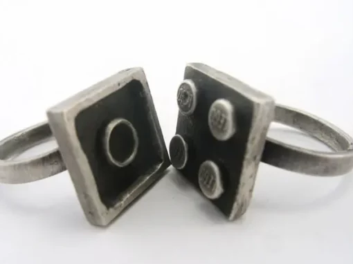 Interlocking Lego Promise Rings