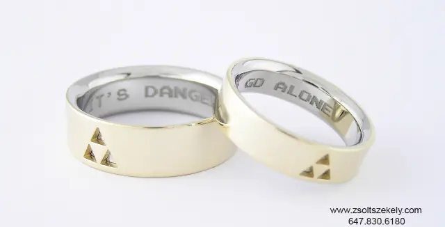 Zelda Wedding Bands