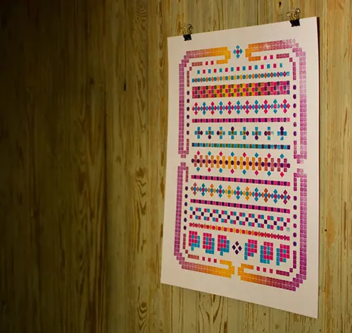 Lego Letterpress Prints