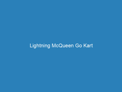 Lightning McQueen Go Kart