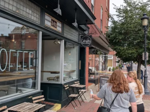 Coffee travels : Bristol PA, Calm Waters Coffee Roasters
