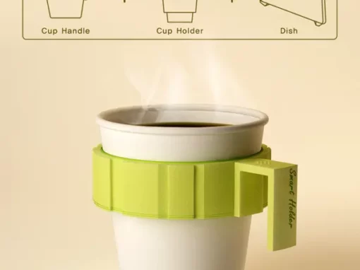 Smart Holder Ã¢â‚¬â€œ Coffee Cup Sleeve by Jongwoo Choi
