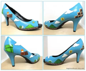 Super Mario High Heels