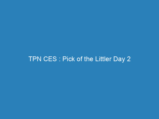 TPN CES : Pick of the Littler Day 2
