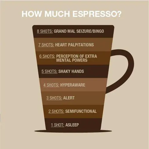 How Much Espresso Infographic