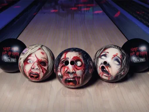 Zombie Head Bowling Balls